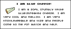 Quiz Result: blue cheese